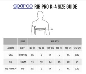 Sparco Rib Pro K-4肋骨保護器