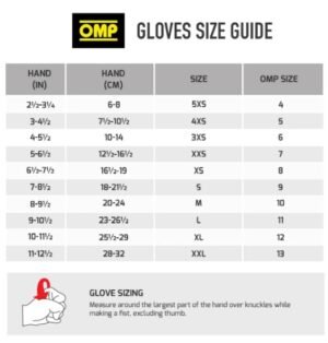 OMP ARP高級防雨卡丁車手套
