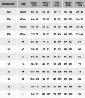 SPARCO Kerb高級卡丁車服-8877 2022